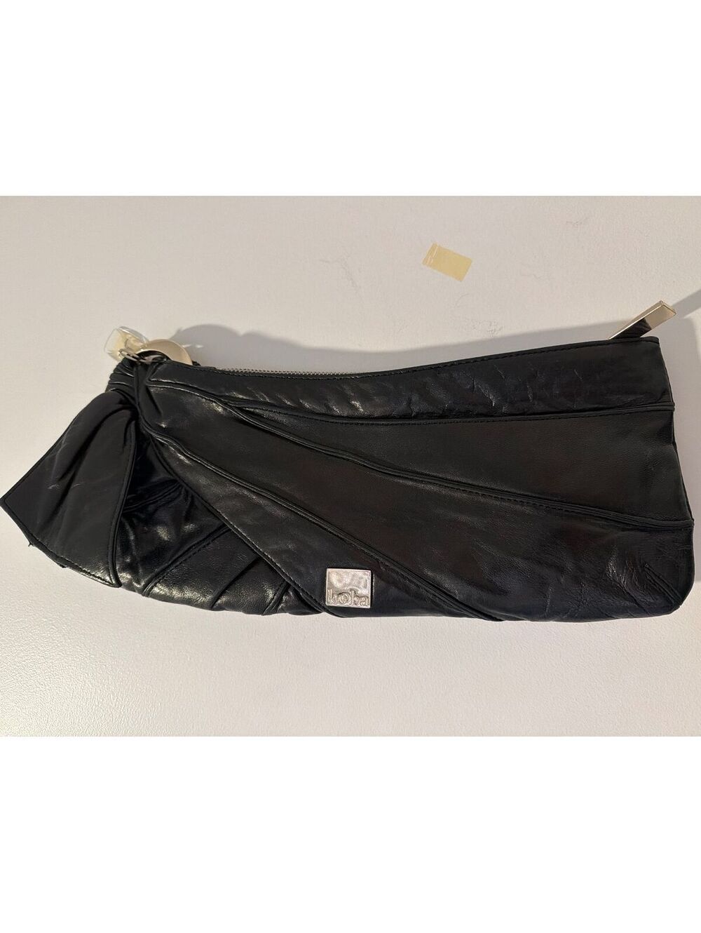 Kooba Black Italian Leather Clutch *EUC* $299+tax retail